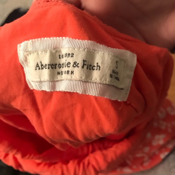 floral salmon colored dress - Picture 4 of 4